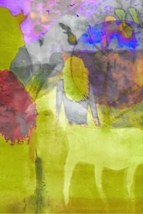 La femme cheval